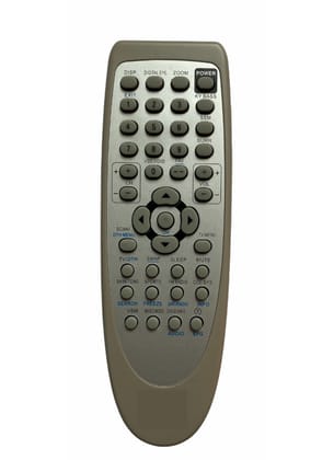 Crt TV Remote No. 115, Compatible with Onida TV Remote Control-Old Remote Functions Must Be Exactly Same (Color Multicolor)