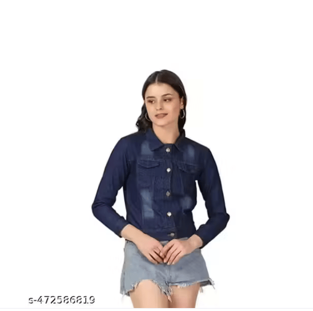 comfy Women Denim Jacket | M