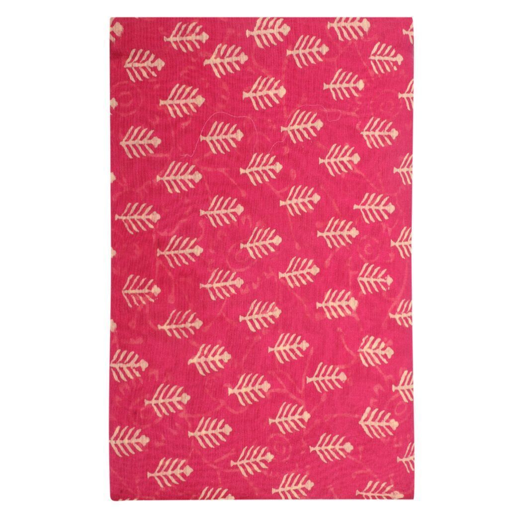 HANDLOOM CHANDERI 03 PCS DABU PRINTED SUIT (SKU - 1RDS01101220 Suit 70)
