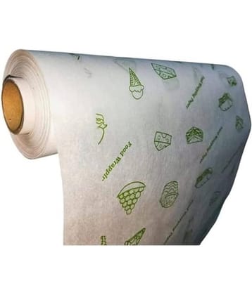 Eclet 25 Meter Food WRAP Multipurpose Food Wrapping Paper Premium Non-Stick Butter Wrapping Paper. Food Wrapping Paper, Re-heatable Non Stick Paper, Parchment Paper