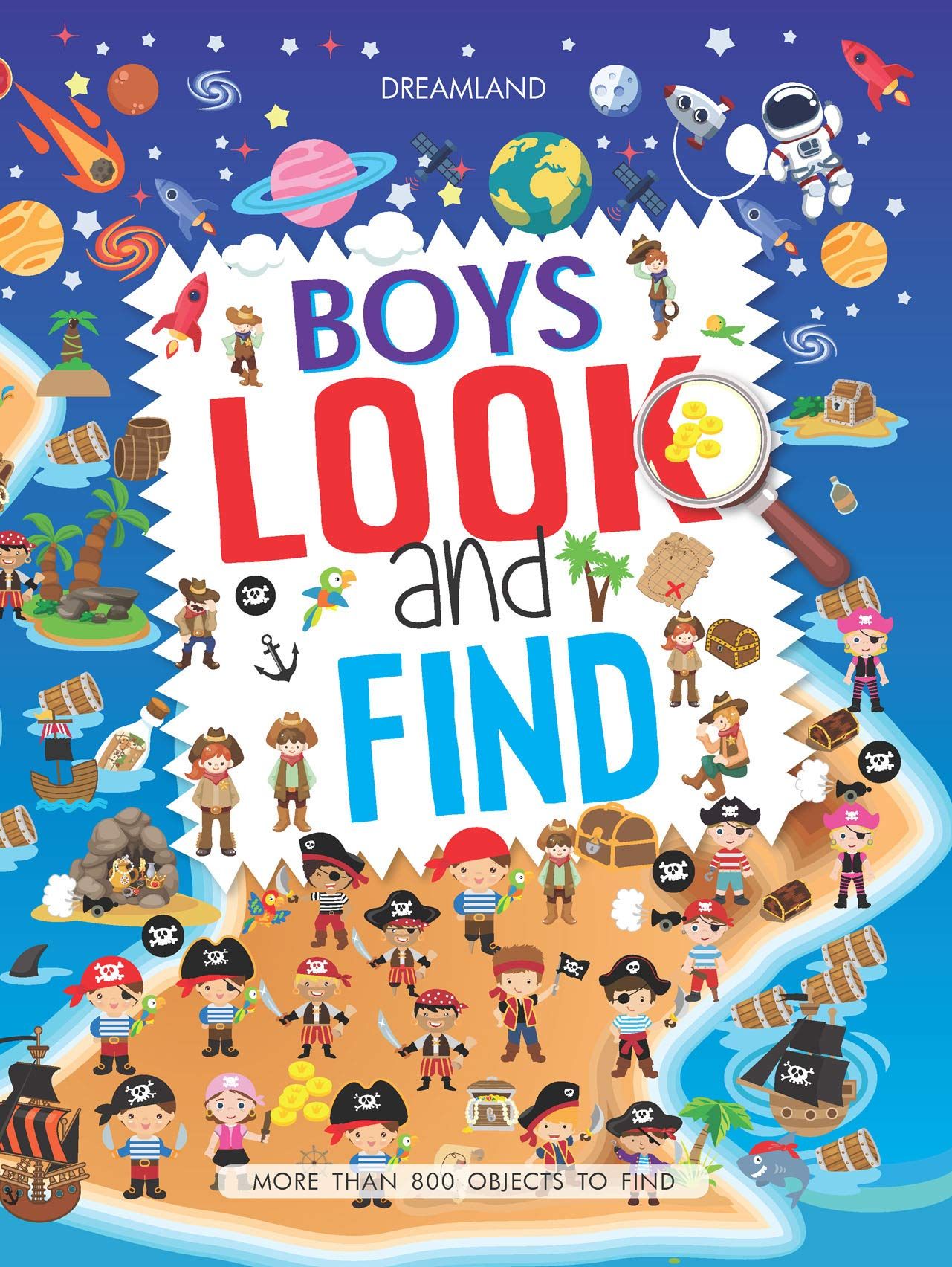 Look And Find - Boys [Paperback] Dreamland Publications