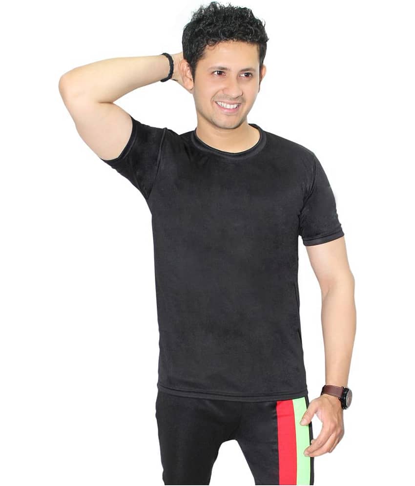 Goodluck Black Cotton Lycra Trunk