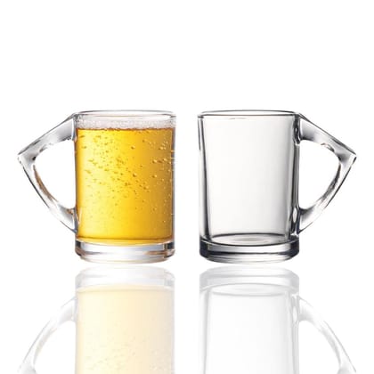 Beer Mug with Triangle Handle, 430 Ml, Unique Mug for Whisky, Bourbon, Liquor, Wine, Cocktail, Scotch and Rum, Perfect for Beer Lovers