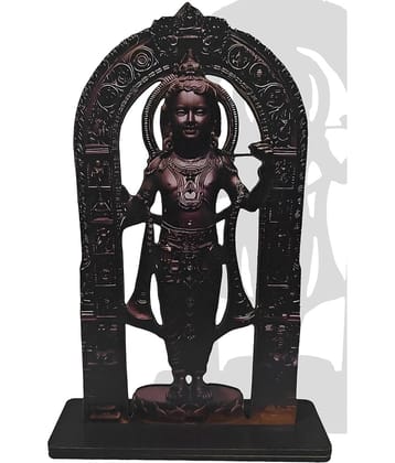 Saf Shree Ram Lala Religious MDF Showpiece ( 38 cm)