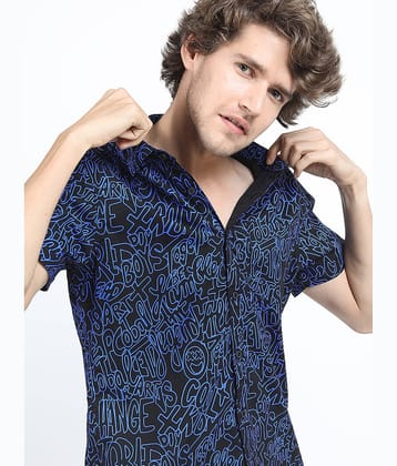 Ketch 100% Cotton Slim Fit Printed Half Sleeves Men's Casual Shirt - Multi ( Pack of 1 )
