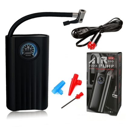 Tire Inflator Portable Air Compressor - 150 PSI with Cord 12 V Supply