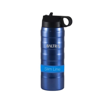 BALTRA Brisk Stainless Steel Sports Vacuum Flask Thermosteel Hot and Cold Water Bottle 600ml BALTRA Brisk Stainless Steel Sports Vacuum Flask Thermosteel Hot and Cold Water Bottle 600ml