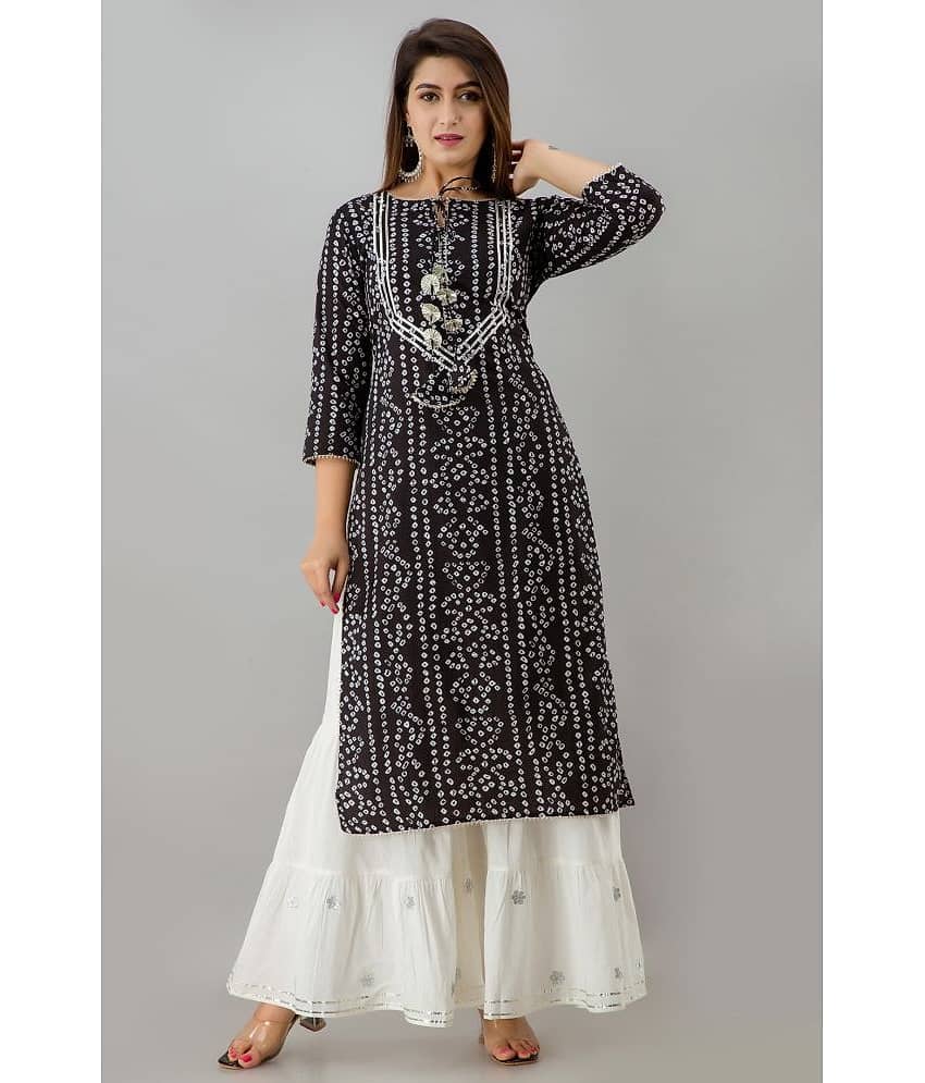 NeshamaKurti - Pink Straight Rayon Women's Stitched Salwar Suit ( Pack of 1 )