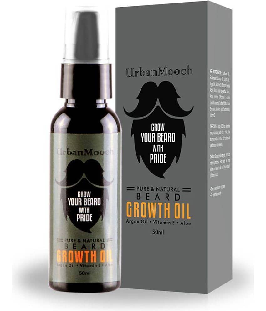 UrbanMooch Faster Beard Oil For Growth 50 ml Each- Pack of 2