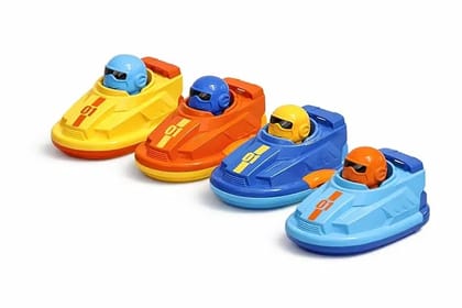 Braintastic Go Kart Press Slide Toy for Kids | Push and Go Racing Car with Driver Figure | Mini Friction Powered Vehicle Toy for Toddlers Boys Girls 3+ Years Fun Gift Multicolor (Pack of 4) Braintastic Go Kart Press Slide Toy for Kids | Push and Go Racing Car with Driver Figure | Mini Friction Powered Vehicle Toy for Toddlers Boys Girls 3+ Years Fun Gift Multicolor (Pack of 4)