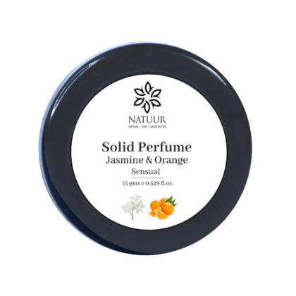 JOYFUL | Jasmine | Sweet Orange | Neroli | Premium Solid Perfume | Fresh | Joyful | Radiant