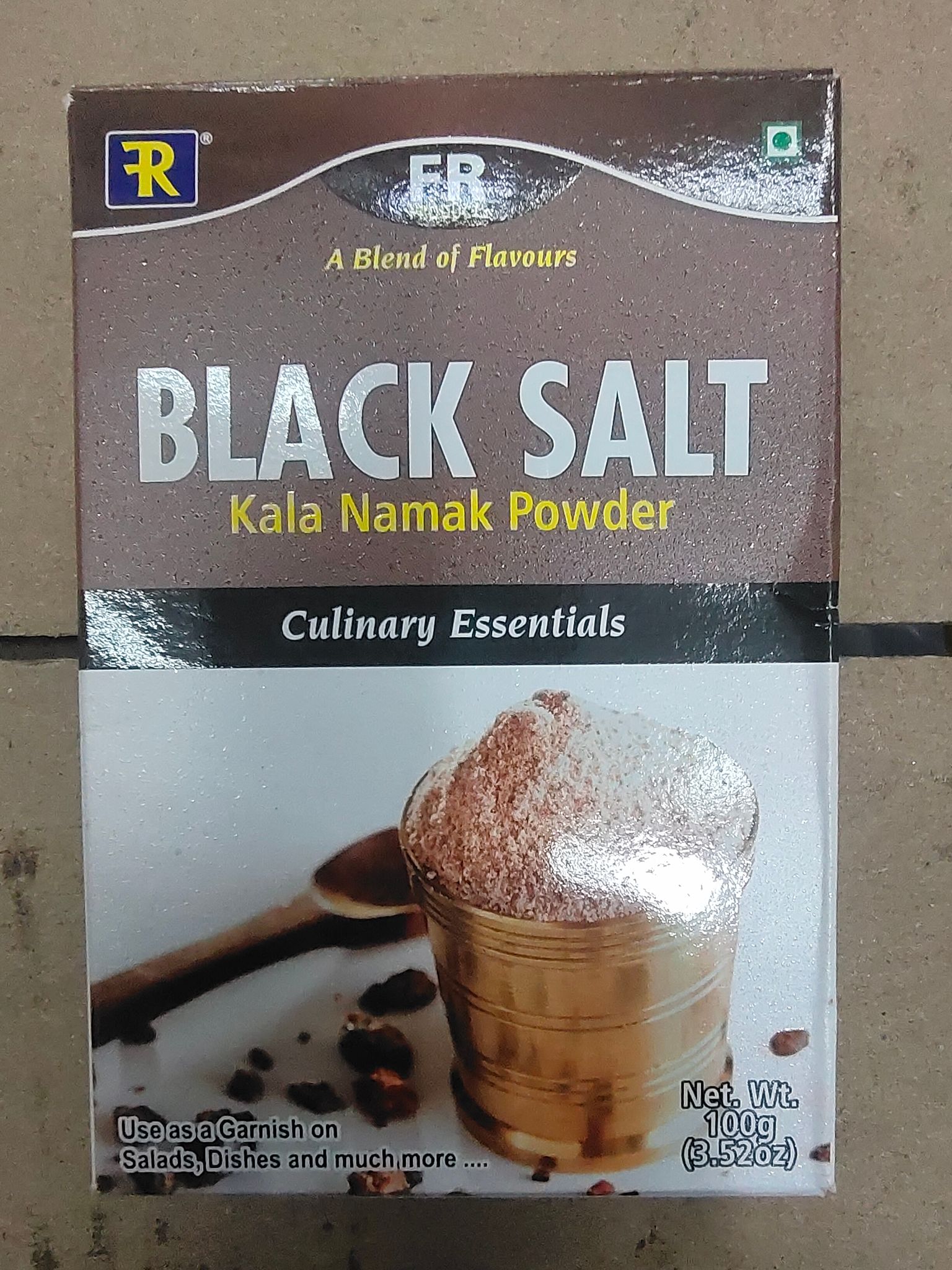 FR products black salt