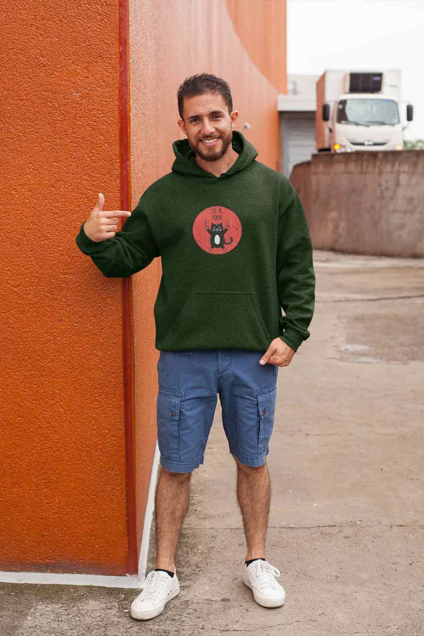 Hoodie (Men) - Love Me, Human (12 Colours)