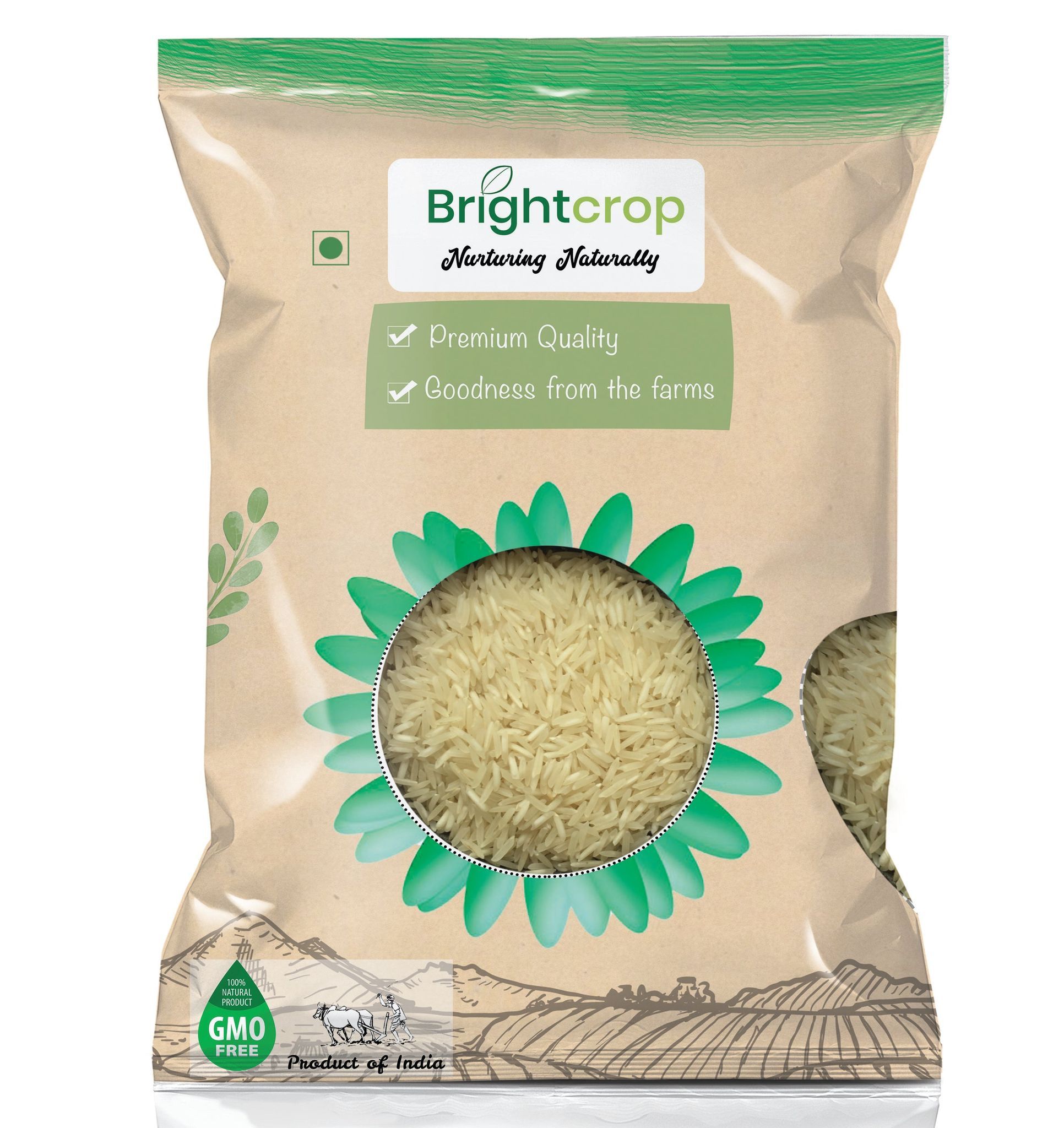 Basmati White Rice (1 Kg Pack)