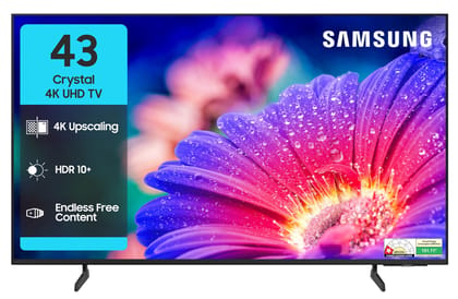 Samsung 138 cm (55 inches) Crystal 4K Vista Ultra HD Smart LED TV UA55UE81AFULXL Samsung 138 cm (55 inches) Crystal 4K Vista Ultra HD Smart LED TV UA55UE81AFULXL - Black / 43 Inches