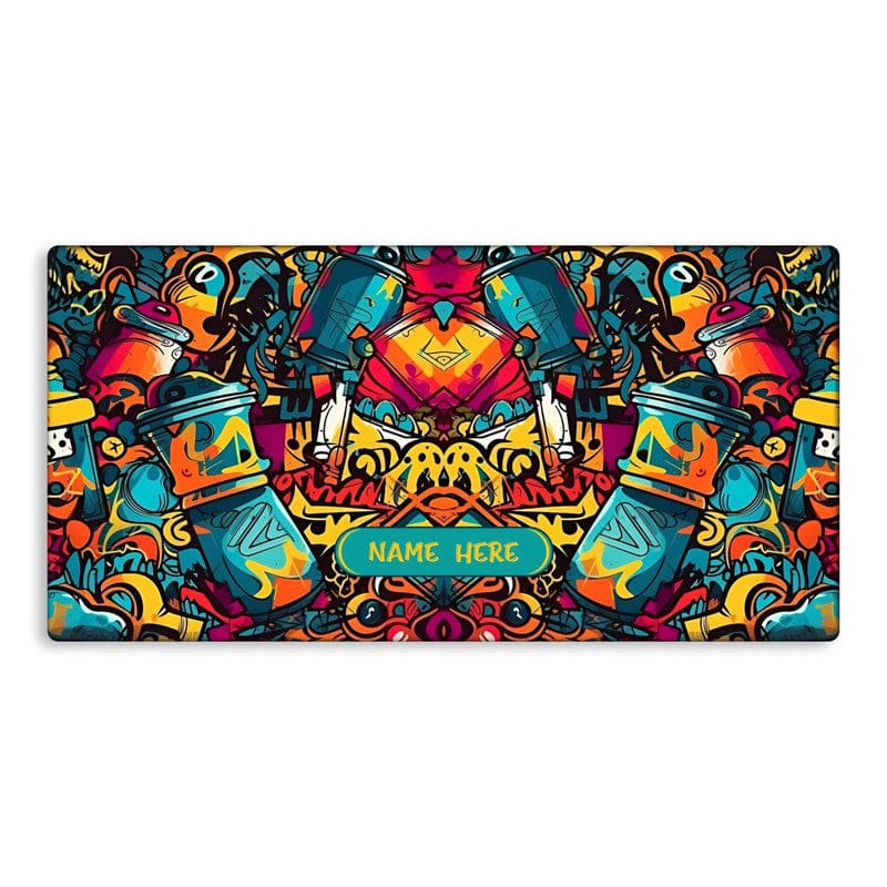 Wrapcart Custom Name Tech Mat, Extra Large Gaming Mousepad & Desk Mat