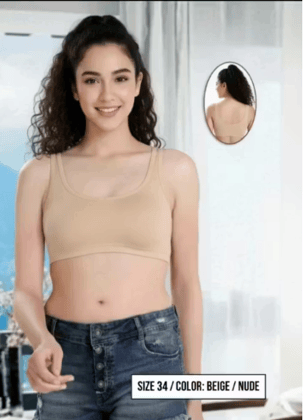 Women's Comfortable Crop Top Bra