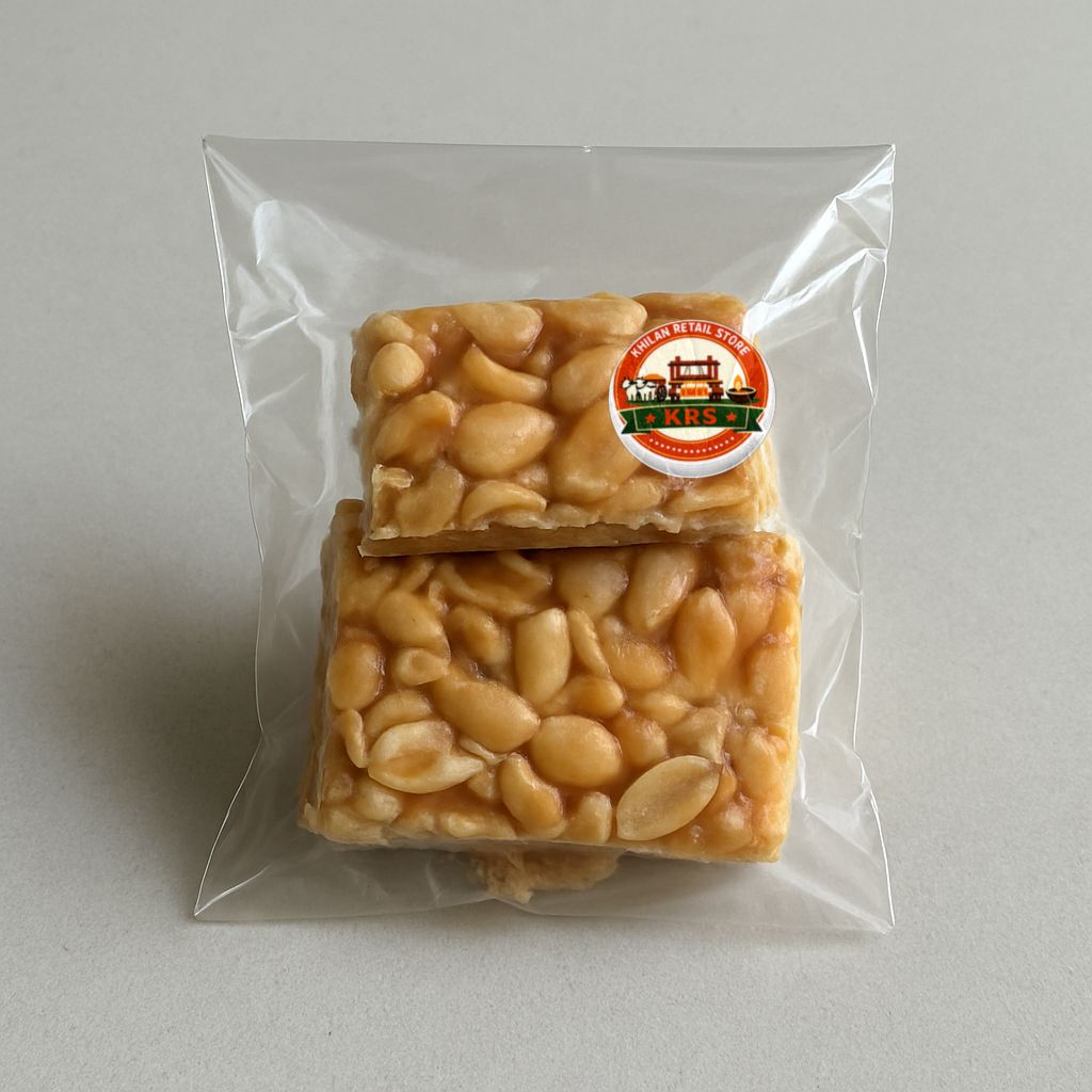 Khilan Retail Store's peanut chikki