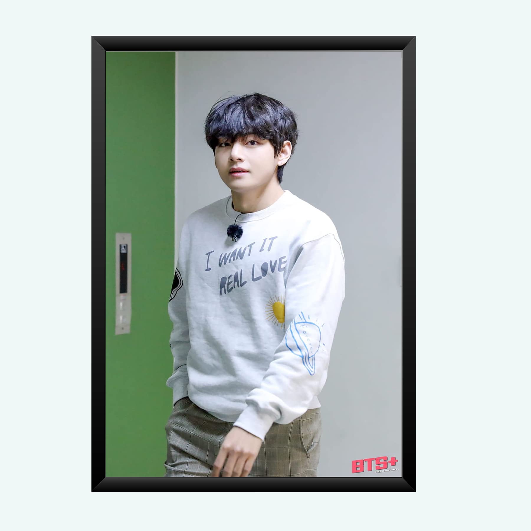 Nokkes Bts Army Bangtan Boy V suga J-Hope Jungkook Jin Jimin Rm 8X12 Inch Size Photo Frame Photo Home Office_bts4_5
