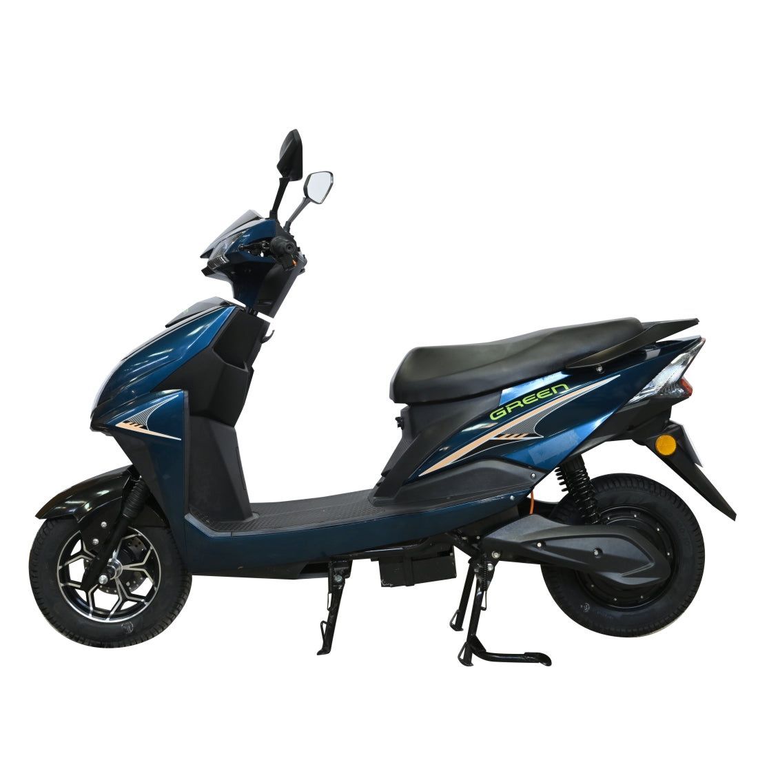 Green Invicta 80kms Range Electric Scooter