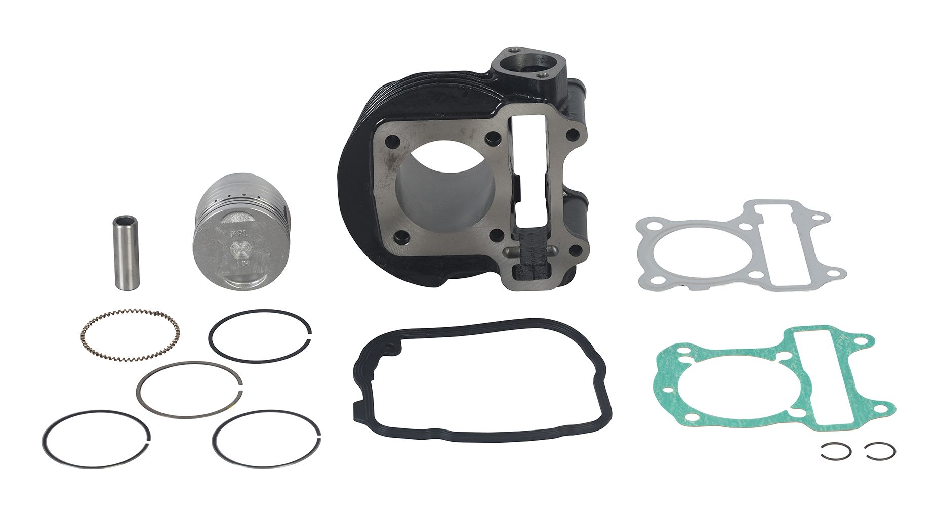 Hero Genuine Engine Cylinder Block Kit With Piston for Pleasure | Complete Engine Kit | High Durability | Corrosion Resistance | OEM Fit | Reliable Performance- 21K230S