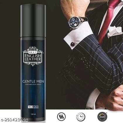 Next English Leather Gentle Men Perfumed Body Spray, 120ml