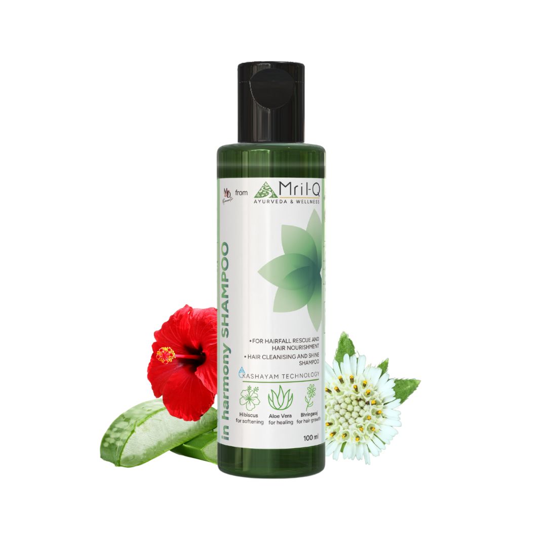 MrilQ In Harmony | Conditioning Shampoo | Hairfall Rescue | Hair Nourishment | Sulphate, Paraben & SLS Free