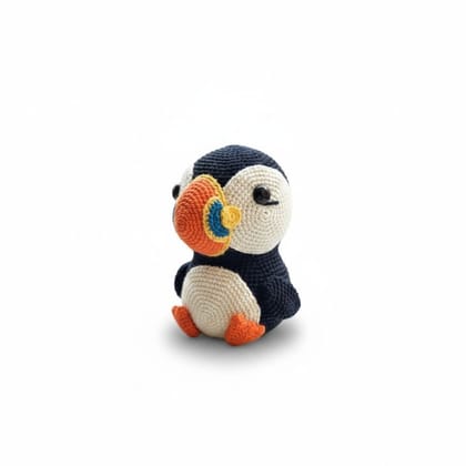 Handcrafted Crochet Puffin Plush Toy