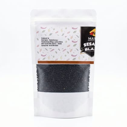MATIL BLACK SESAME SEEDS - 100 gm - One stand-up pouch