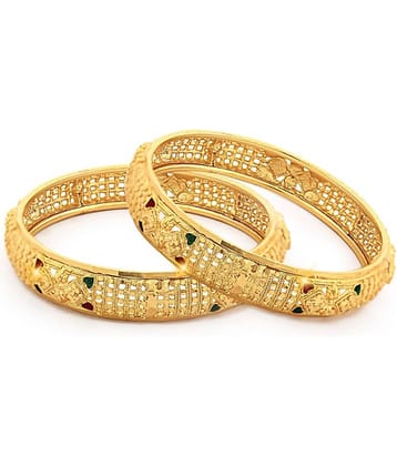 VIVASTRI Gold Bangle ( Pack of 1 )