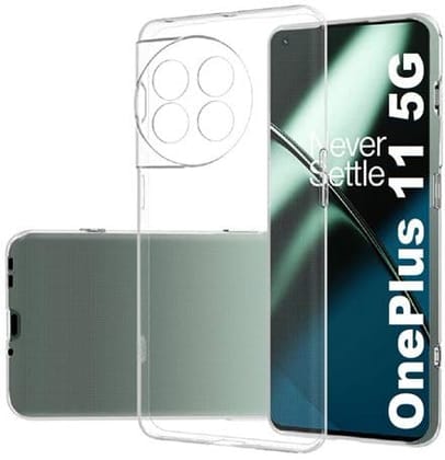 PLUGTECH TPU Ultra Hybrid Clear Camera Protection Back Cover Case for OnePlus 11