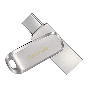 SanDisk Ultra Dual Drive Luxe USB Type-C 256GB, Metal Pendrive for Mobile
