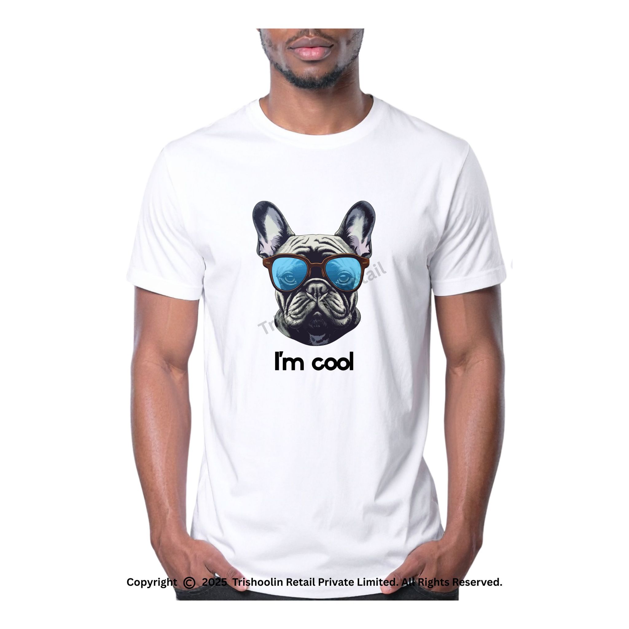 Trishoolin Abstract Theme T-Shirt | Design 10212MB | Regular Fit | Crew Neck / Round Neck Half Sleeve | Pack of 1