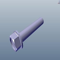 BOLT FLANGE 10X50