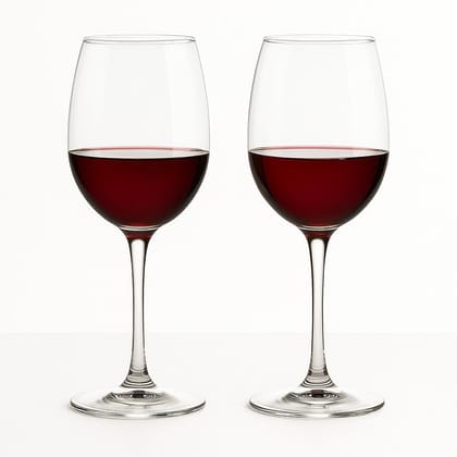 Stylish Curve Wine Glass, 240 Ml, Set of 2 Red or White Wine Mug,Elegant Bar Glassware for Champagne, Beer, Cocktails and Mixed Drinks Glass,Unique Long Champ Mugs Home, Bar Casino Party