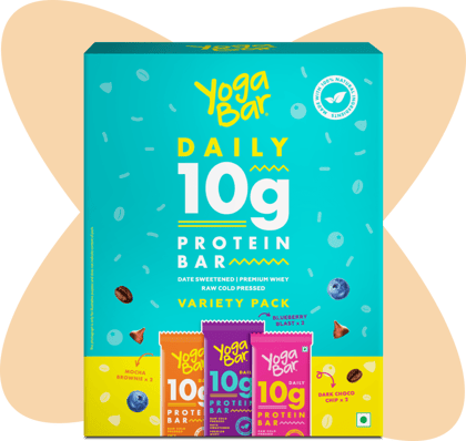 Variety Pack 10g Protein Bar Box (Pack of 6) 300g Variety Pack 10g Protein Bar Box (Pack of 6) 300g
