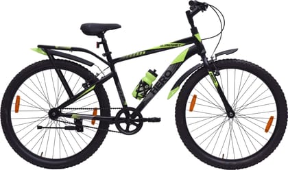 HERO Slingshot 27.5 T (inch) Mountain Cycle (Single Speed, Black, Green, Rigid)