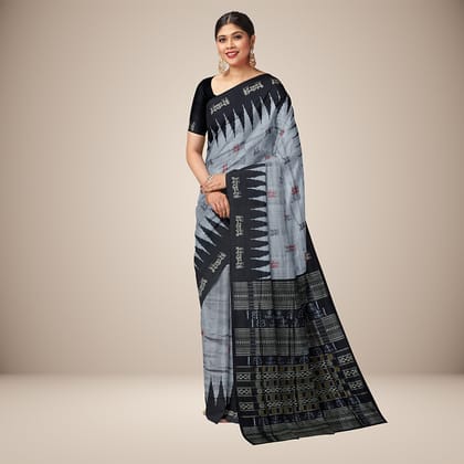 Traditional Motif Bomkai Silk Saree Traditional Motif Bomkai Silk Saree