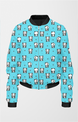 Bomber Jacket (Women) - Cheeky Baby Pandas