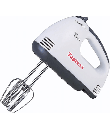 Tapixaa White 7 Speed Hand Mixer 260 Hand Blender Electric Whisker