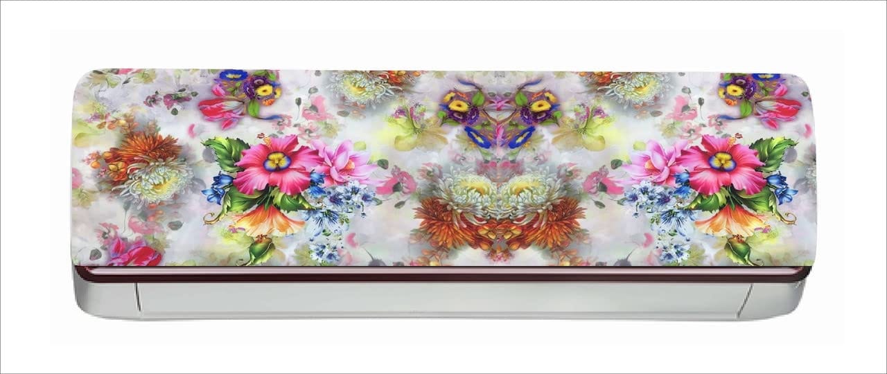 DreamKraft Decorative AC Sticker (Multicolor PVC Vinyl, 30cm X 91cm)