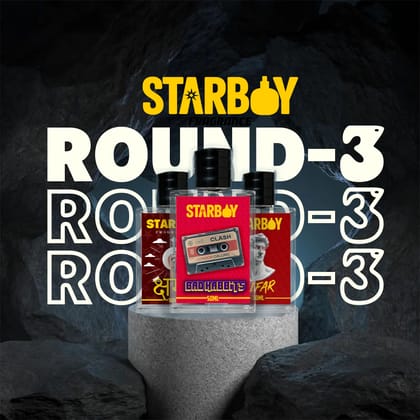 Round-3: 3 Scents, 3 Stories Sifar, Bad Habbits & Kshamah (50ml (EDP) Eau de PERFUMA Each) Round-3: 3 Scents, 3 Stories Sifar, Bad Habbits & Kshamah (50ml (EDP) Eau de PERFUMA Each)