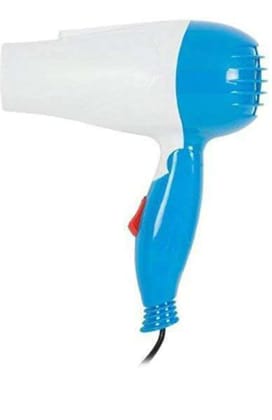 1290 Professional Electric Foldable Hair Dryer 1000W with 2 Speed & 2 Heat Settings