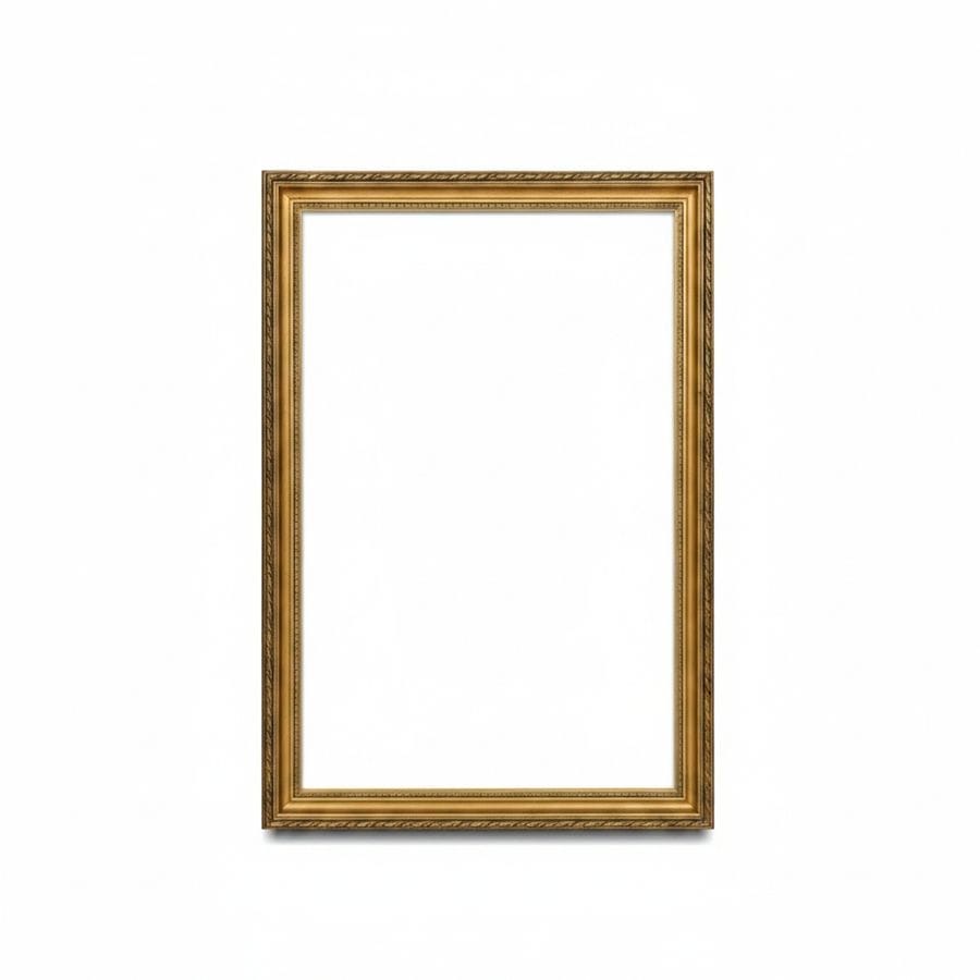 Classic Gold Finished Wooden Wall Photo Frame