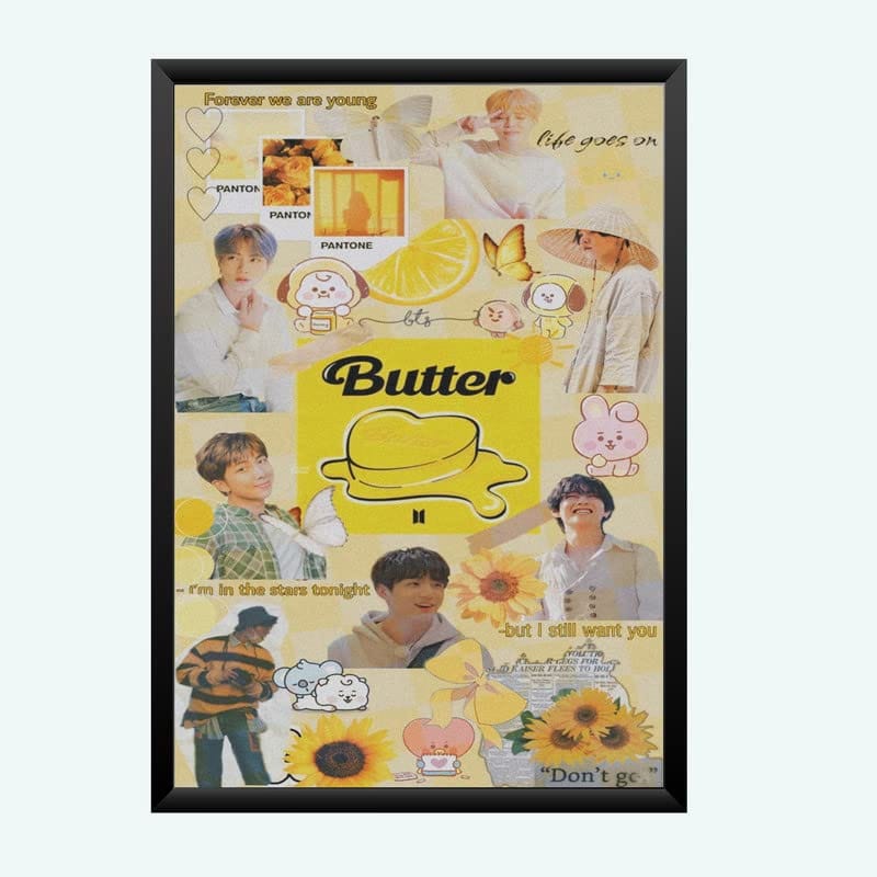 Nokkes Bts Army Bangtan Boy V suga J-Hope Jungkook Jin Jimin Rm 8X12 Inch Size Photo Frame Photo Home Office_bts5_25