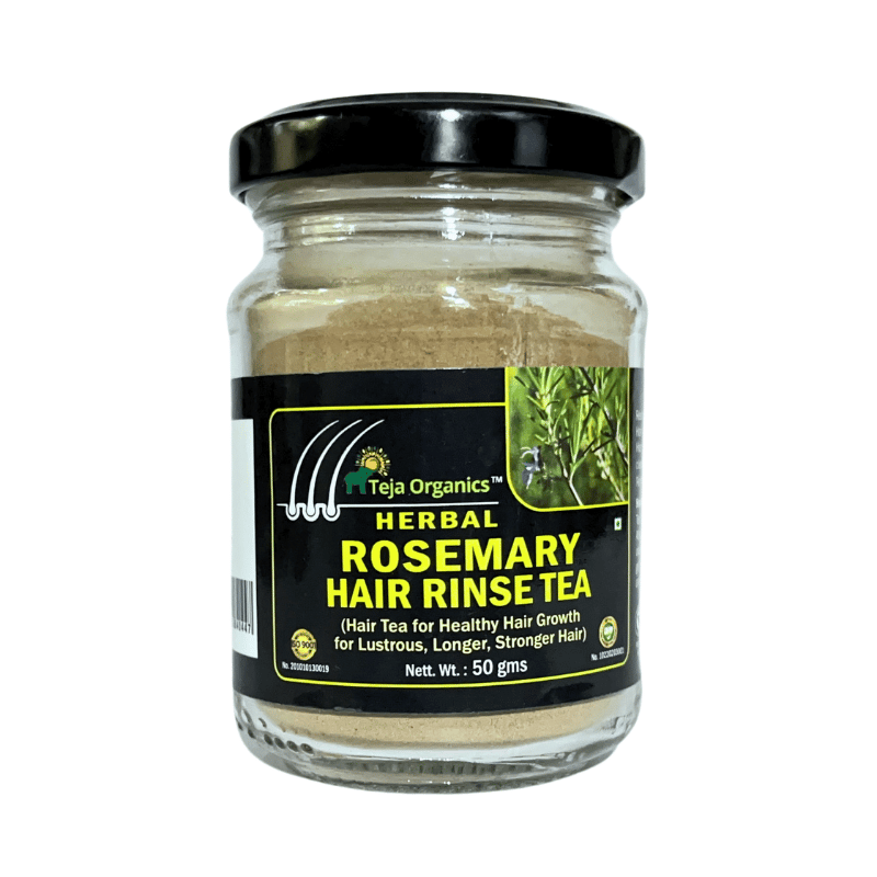 Rosemary Hair Rinse Tea 50g | Herbal Hair Care |  Scalp Stimulation |  Strengthens Roots | Reduces Hair Fall | Hair Growth | Adds Shine |  No Chemicals