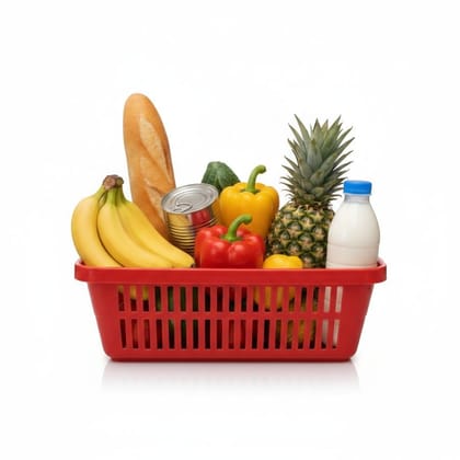 Assorted Fresh Grocery Basket - 1 kg - One assorted grocery basket