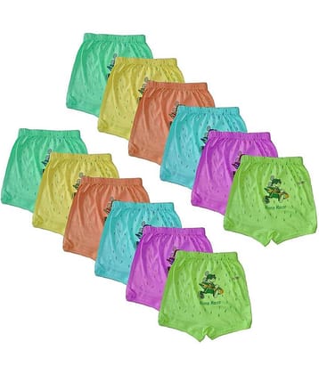 LITTLE PANDA Pack of 12 Boys Cotton Briefs ( Multi Color )
