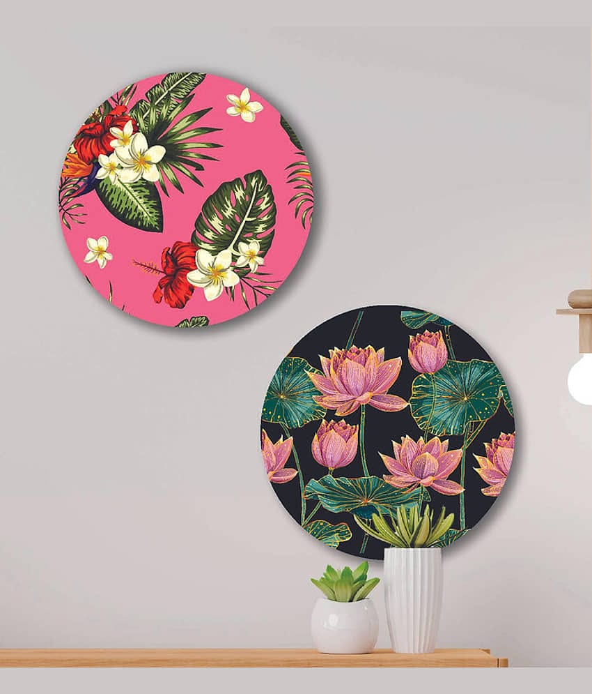 Saf Floral Painting Without Frame