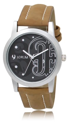 LOREM Black Casual Analog Watch for Men LR14-UF LOREM Black Casual Analog Watch for Men LR14-UF